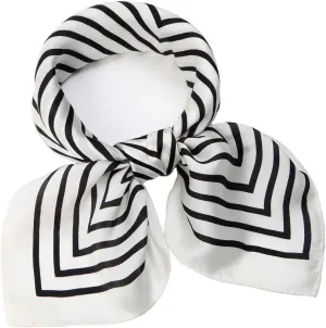100% Mulberry Silk Scarf Square Hair Scarves Fashion Pattern Neck Scarfs for Women