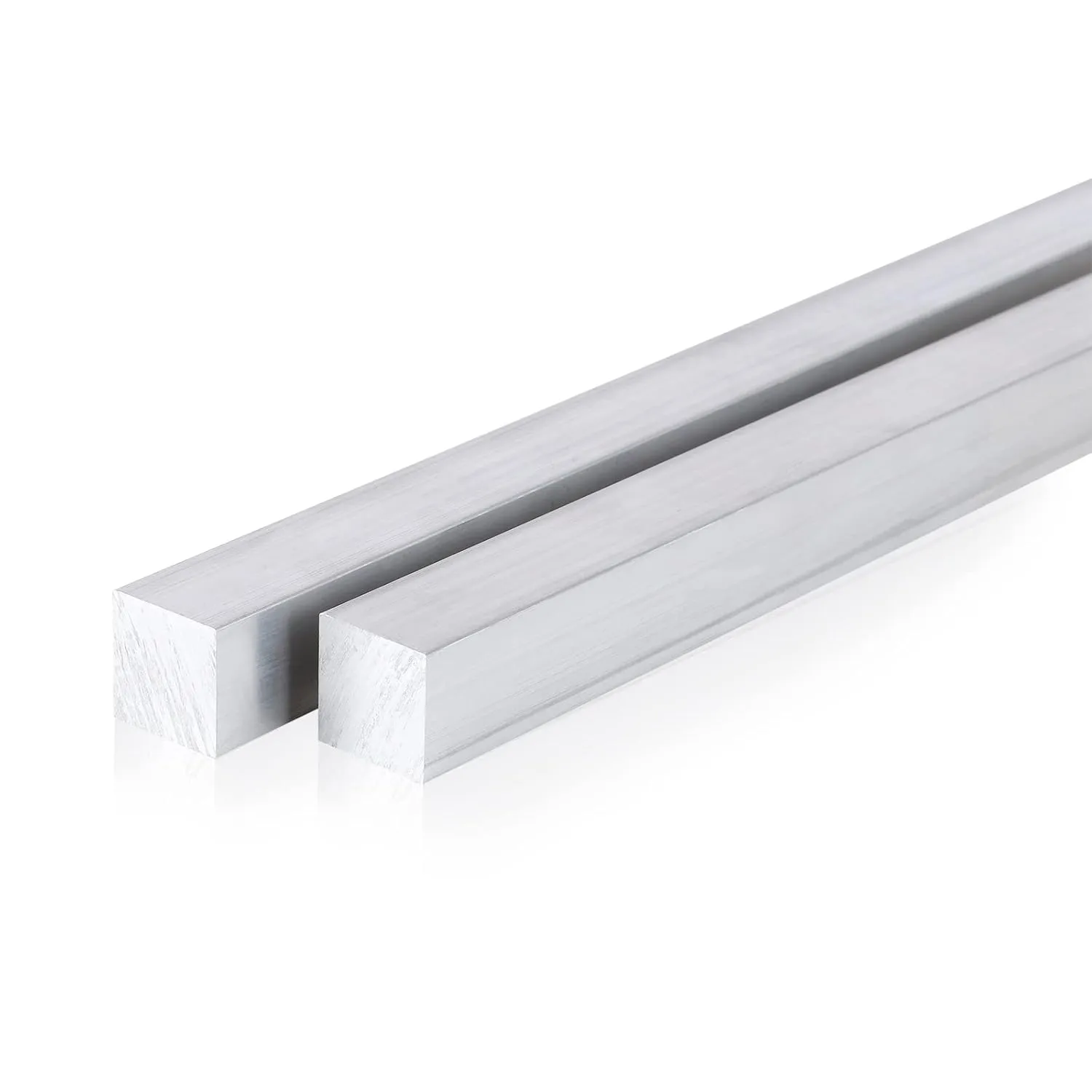 13Inch Square Aluminum Flat BAR 2 Pieces of 1"X1" 6061 General Purpose Plate,T6511 Solid New Mill Stock (1x1x13Inch, 2)