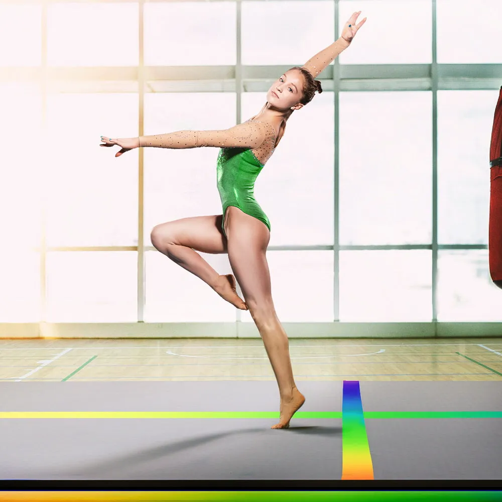 3M Air Track Gymnastics Tumbling Exercise Mat Inflatable Mats   Pump