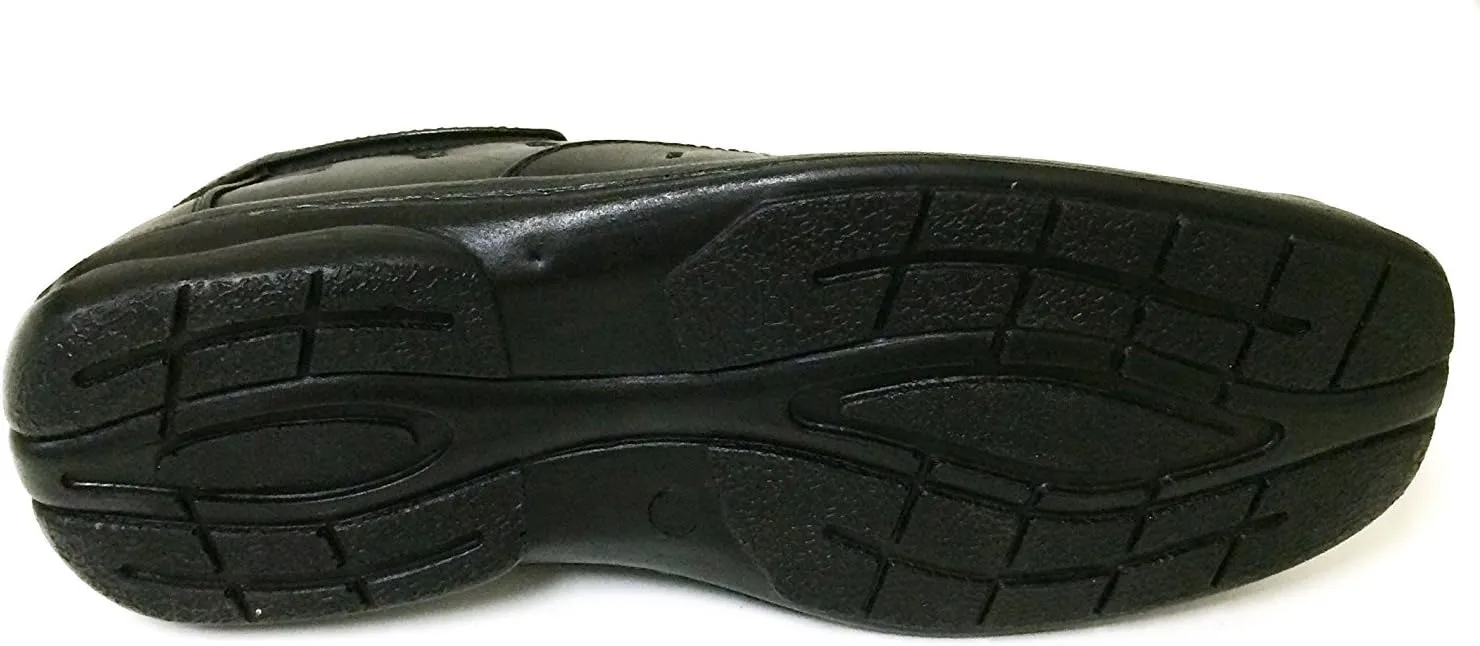 A1V2751B Men's Dress Sandals Closed Toe Elastic Gores Huarache Loafer Slip-on Casual Shoes Black, Tan