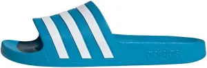 adidas Unisex Flip Flop Slide Sandal, Solar Blue Cloud White Solar Blue, 10 US Women