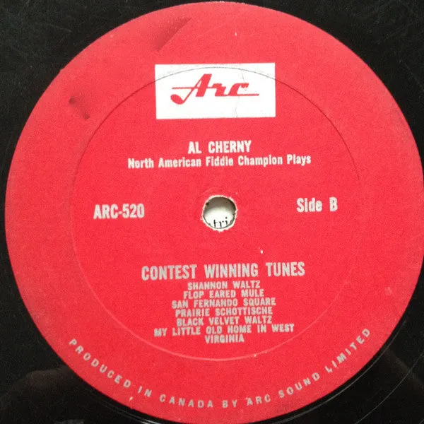 Al Cherny - North American Fiddle Champion Plays Contest Winning Tunes - Near Mint (NM or M-)