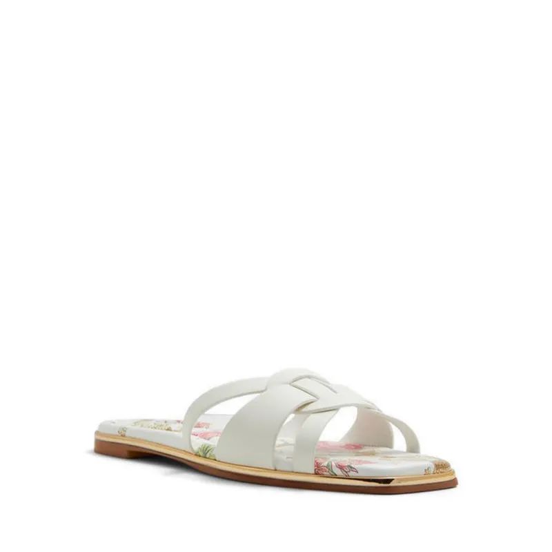 Aldo Cadialdan Women's Flat Sandals - White