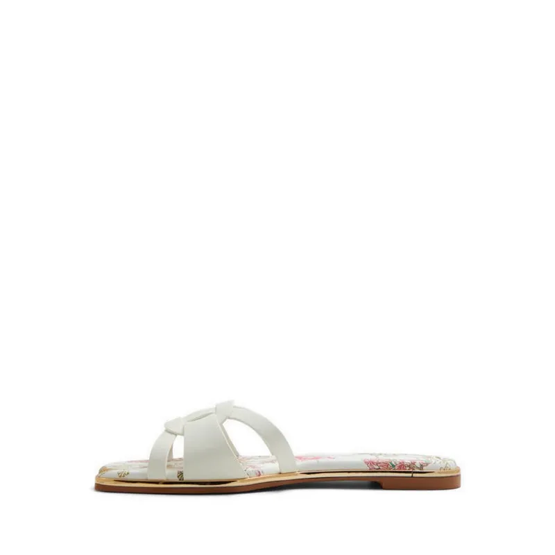 Aldo Cadialdan Women's Flat Sandals - White