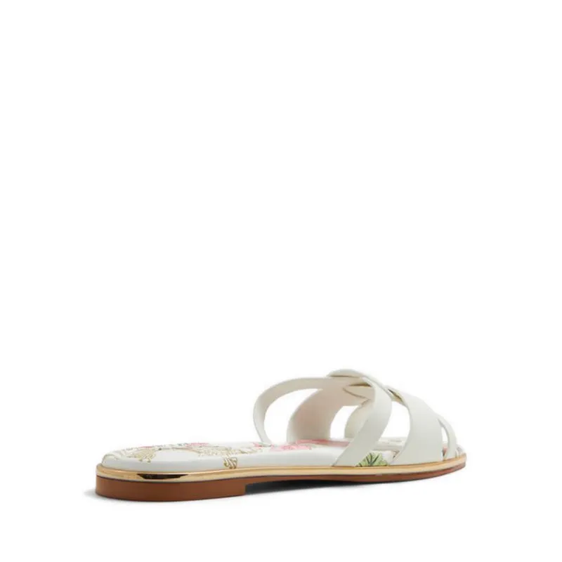 Aldo Cadialdan Women's Flat Sandals - White