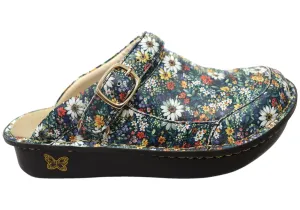 Alegria Seville Womens Comfortable Open Back Shoes Sugar N Spice