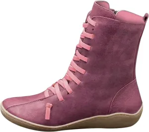 AMDBEL Winter Boots for Women 2024 Ankle Boots Low Heel Arch Support Side Zipper Mid Calf Boots Walking Booties