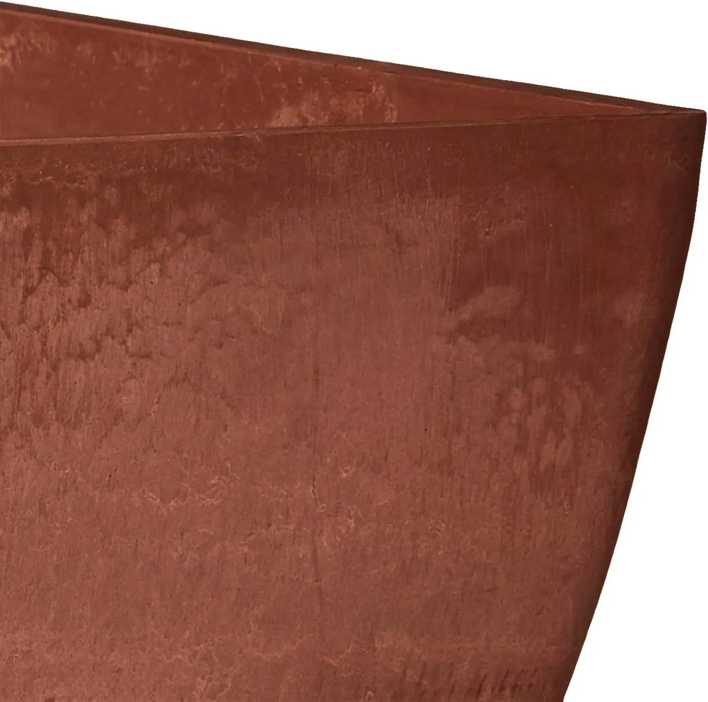 Arcadia Garden Products PSW FB40TC Simplicity Square, 16 x 16 x 13, Terra Cotta Color