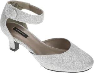 ARRAY Women's Charlie D'Orsay Low Heel Pump with Ankle Strap