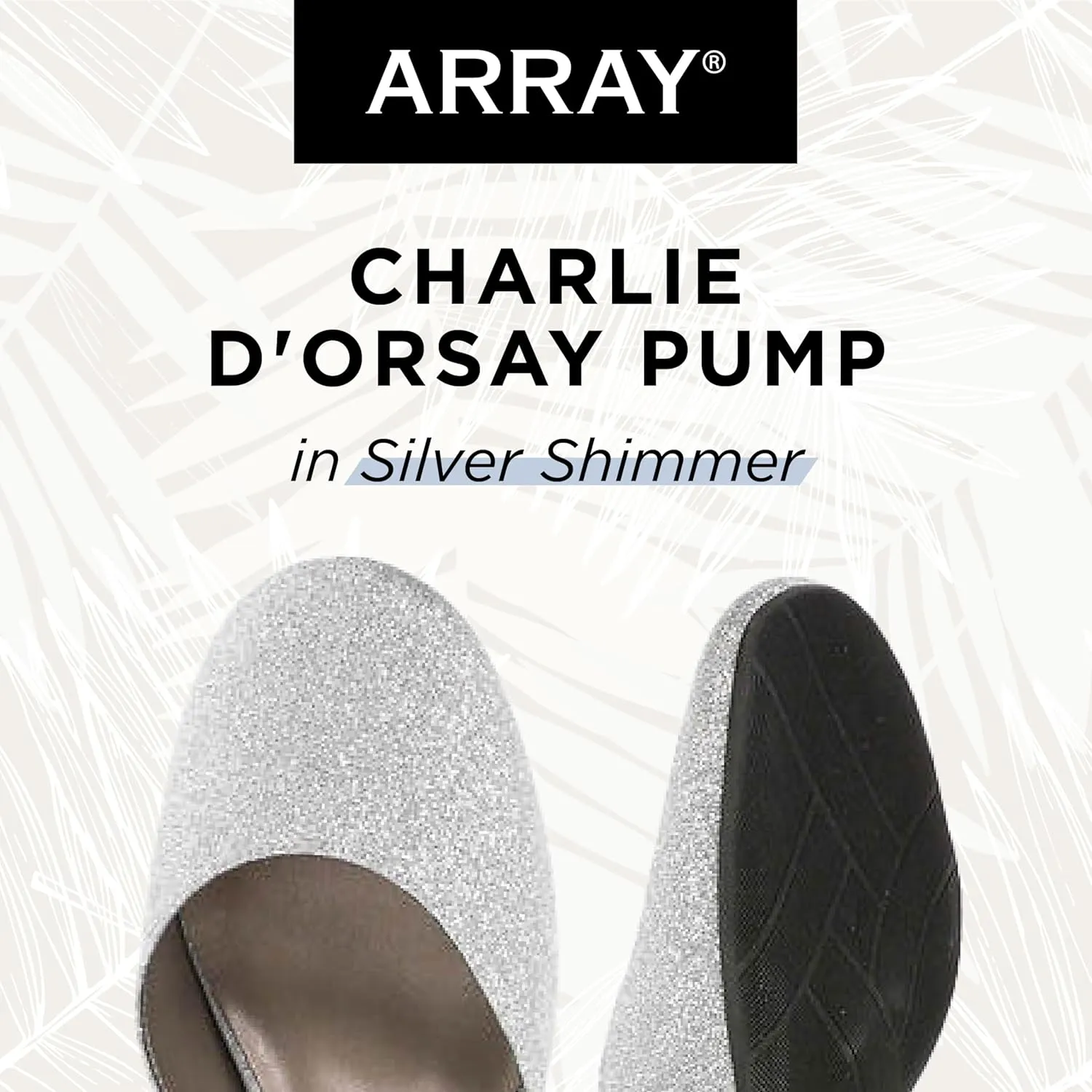 ARRAY Women's Charlie D'Orsay Low Heel Pump with Ankle Strap