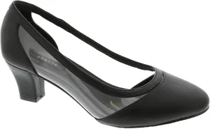 ARRAY Women's Eve Lucite Trim Low Heel Dress Pump