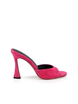 Avery Suede Open-Toe Mule