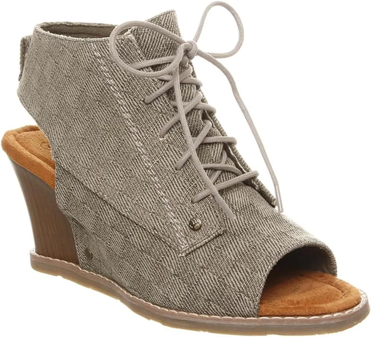 BEARPAW Women's Aracelli Multiple Colors | Women's Wedge Sandal | Women's Shoe | Comfortable & Lightweight