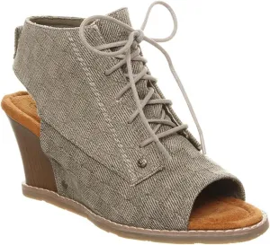 BEARPAW Women's Aracelli Multiple Colors | Women's Wedge Sandal | Women's Shoe | Comfortable & Lightweight