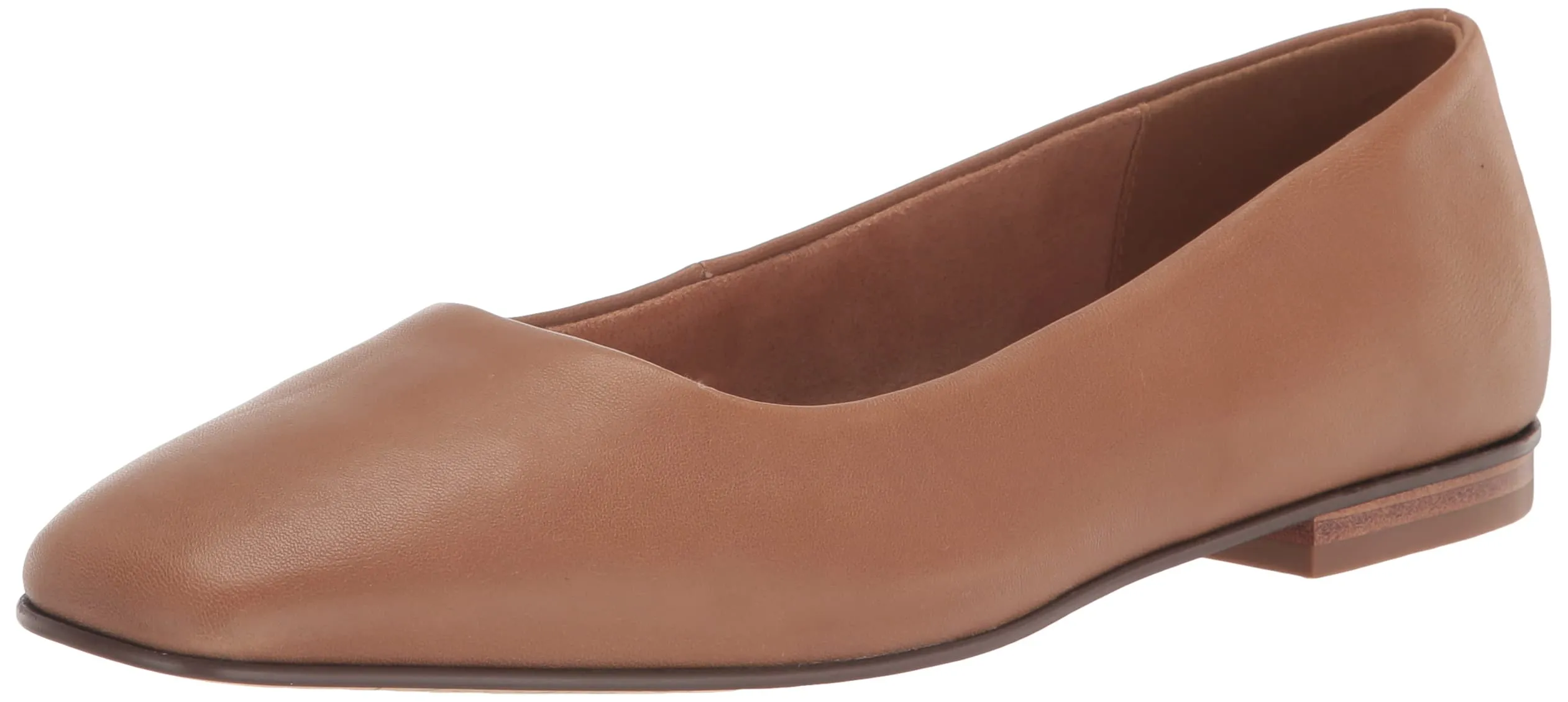 Bella Vita Women's Kimiko Ballet Flat, Saddle Leather, 7 Narrow