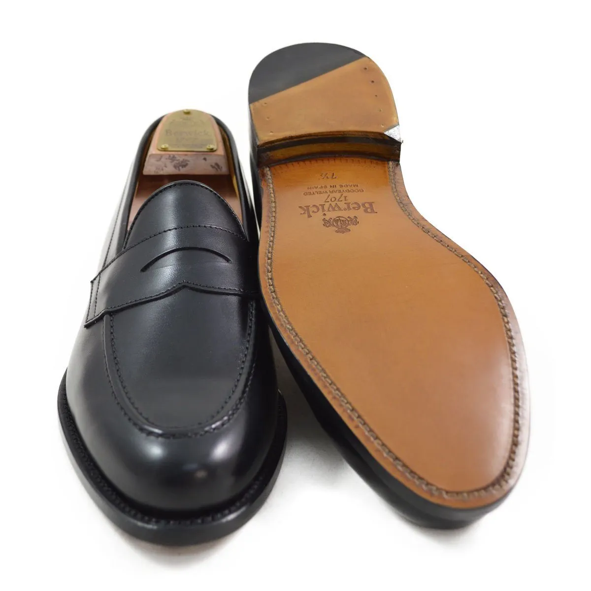 Berwick 1707 Penny Loafer (9628) Black
