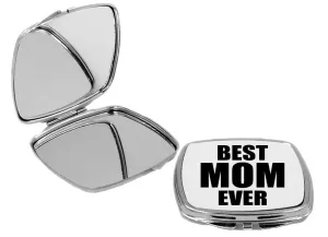 Best Mom Ever - Square Compact Mirror Personal Mirror