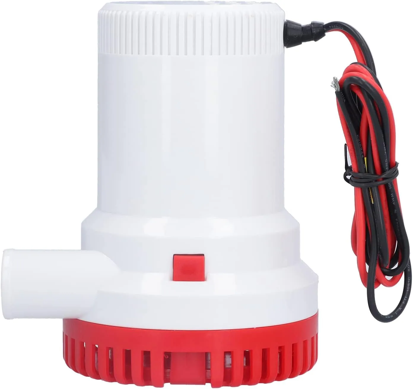 Bilge Pumps Multifunctional Low Noise Submersible Water Pump Boat Ponds Marine ABS 1500 2000GPH Crisp Sea Water Sewage Treatment Irrigation (DC12V 2000GPH)