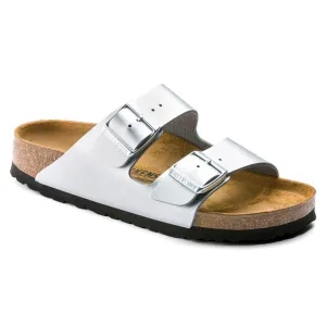 BIRKENSTOCK ARIZONA - 1012283 - METALLIC SILVER
