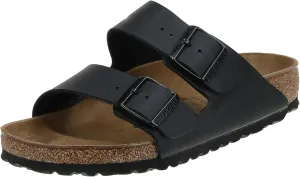 Birkenstock Arizona Sandal - Women's Black Birko-Flor, 38.0
