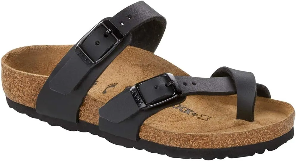 Birkenstock Girl's Mayari (Toddler/Little Kid/Big Kid) Black EU 29 (US 11-11.5 Little Kid) Narrow