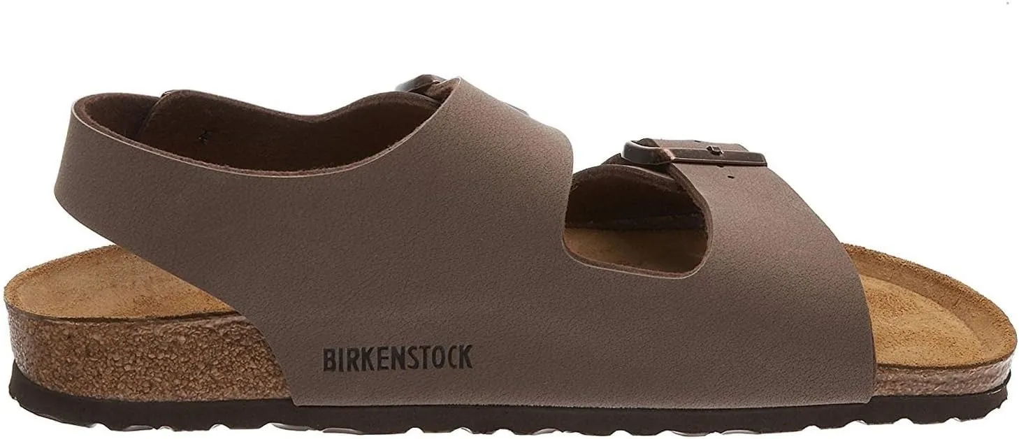 Birkenstock Unisex Milano Birko-Flor Nubuck Sandals
