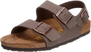 Birkenstock Unisex Milano Birko-Flor Nubuck Sandals