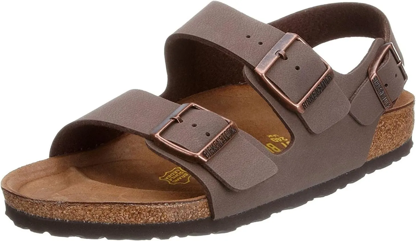 Birkenstock Unisex Milano Birko-Flor Nubuck Sandals