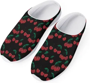 Boatee American Flag Garden Clog Shoes for Women with Arch Support Slip On Mule Garden Shoes Walking Sneakers