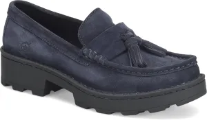 BORN Women's Capri Loafer, Navy, Size 7 M US