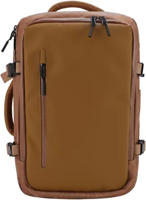 Carry Backpack, Vacuum Compression Weekender 30L Backpack for Airport (Khaki)