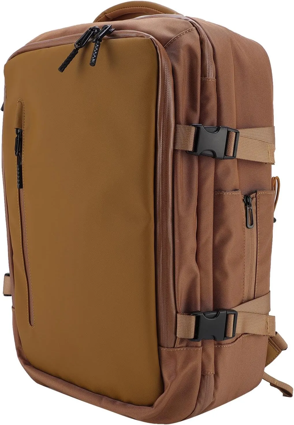 Carry Backpack, Vacuum Compression Weekender 30L Backpack for Airport (Khaki)