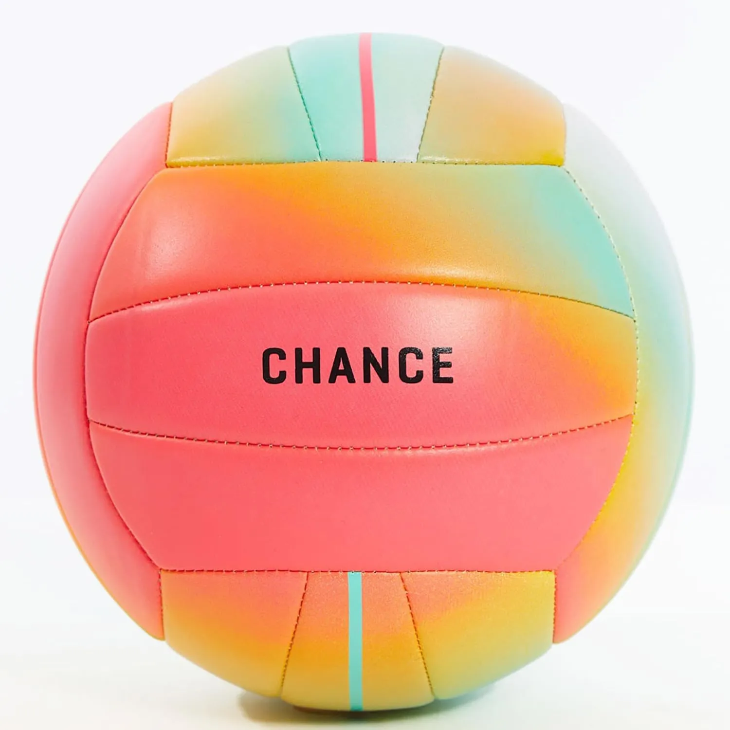 Chance Soft Cushioned Composite Leather Volleyball - Indoor/Outdoor/Pool/Beach Waterproof Recreational All Ages Training Ball, Size 5