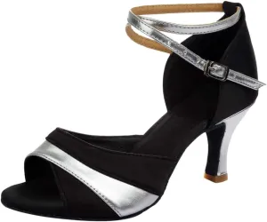 Character Shoes for Women 1920S Flapper Shoes Dance Shoes Ankle Strap Heels for Ballroom Tango Latin Dancing Shoes