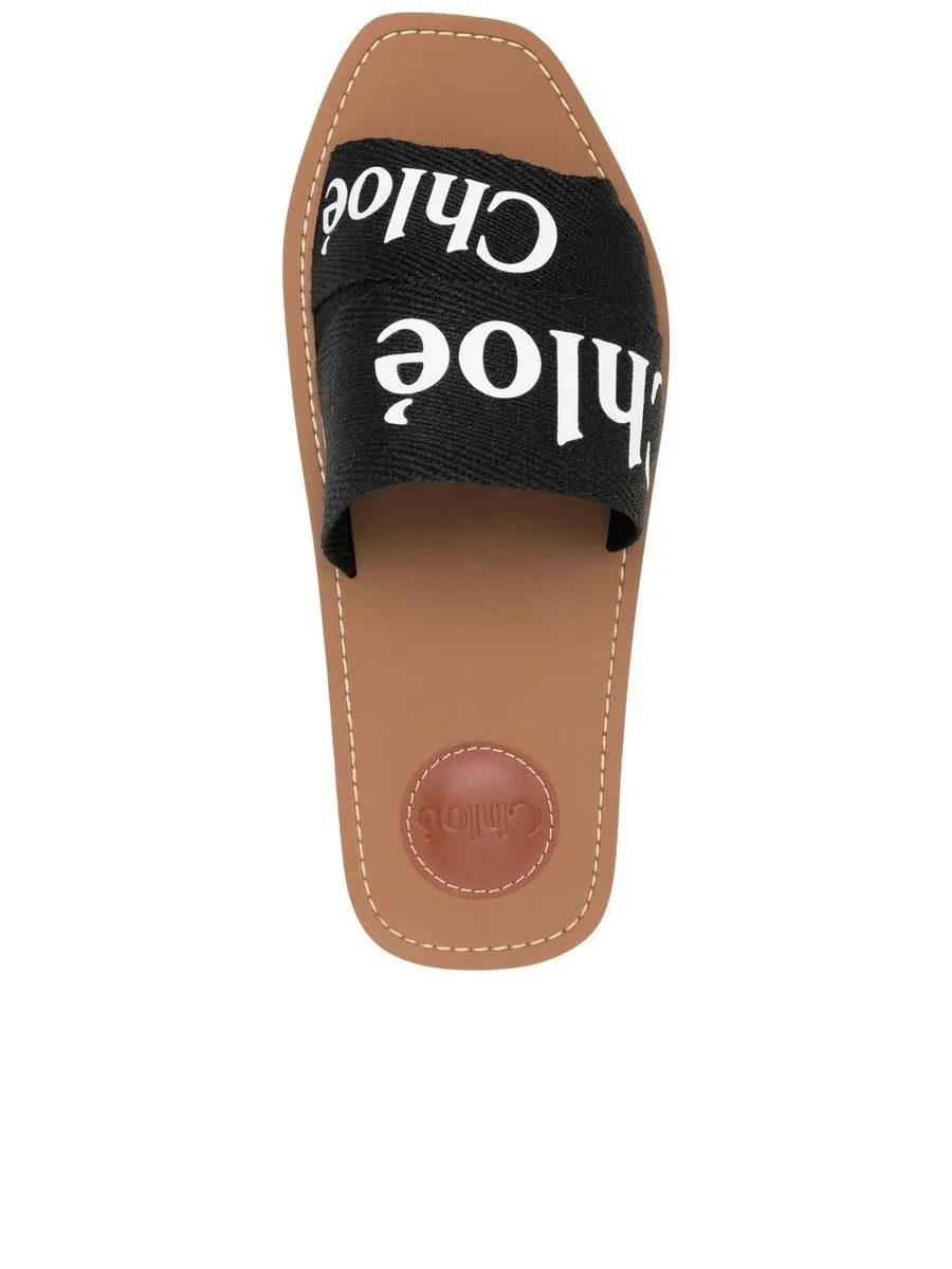 Chlo Woody Flat Mule