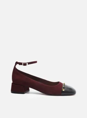 Chloe Low Block Pump