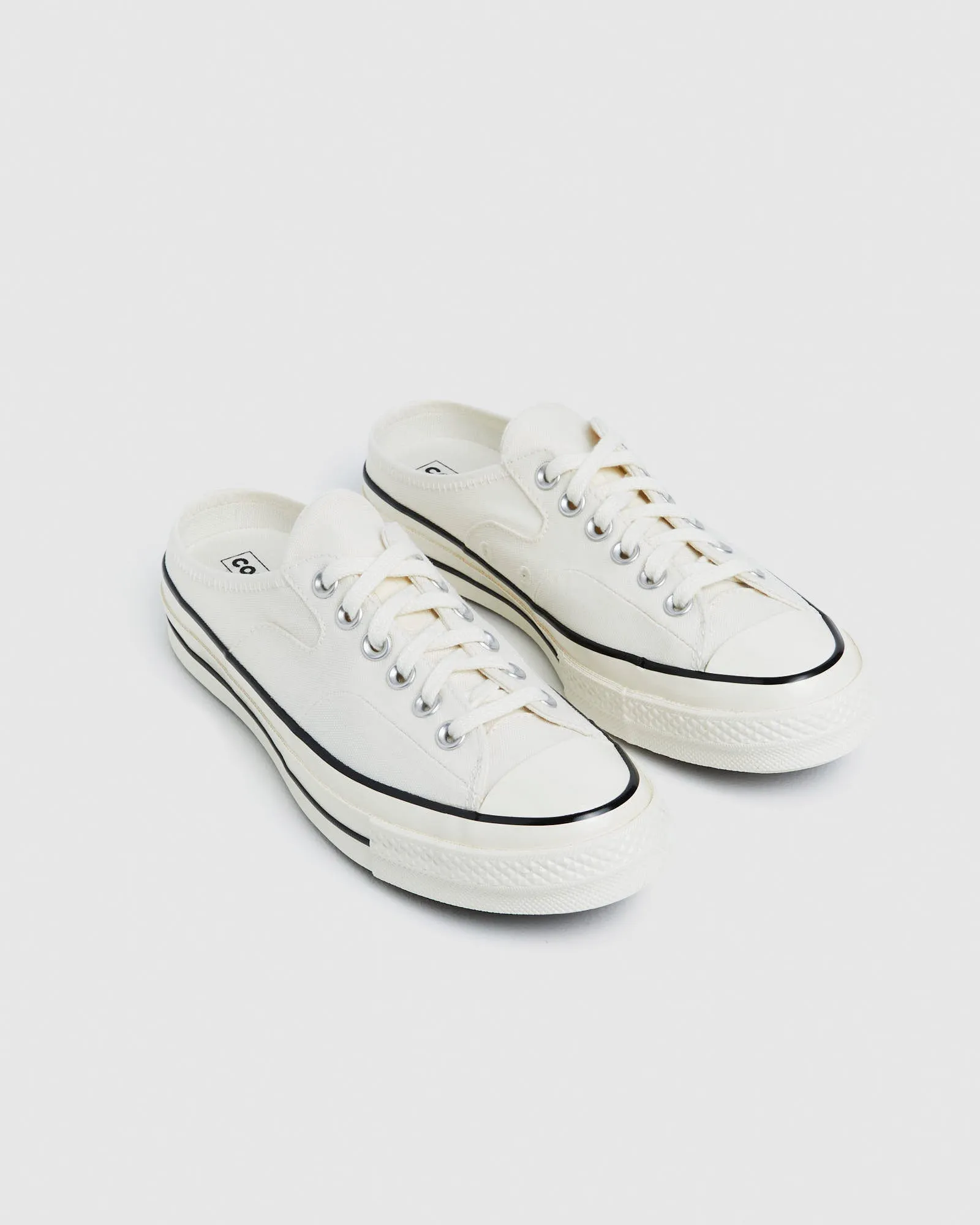 Chuck 70's Mule Canvas Sneakers White