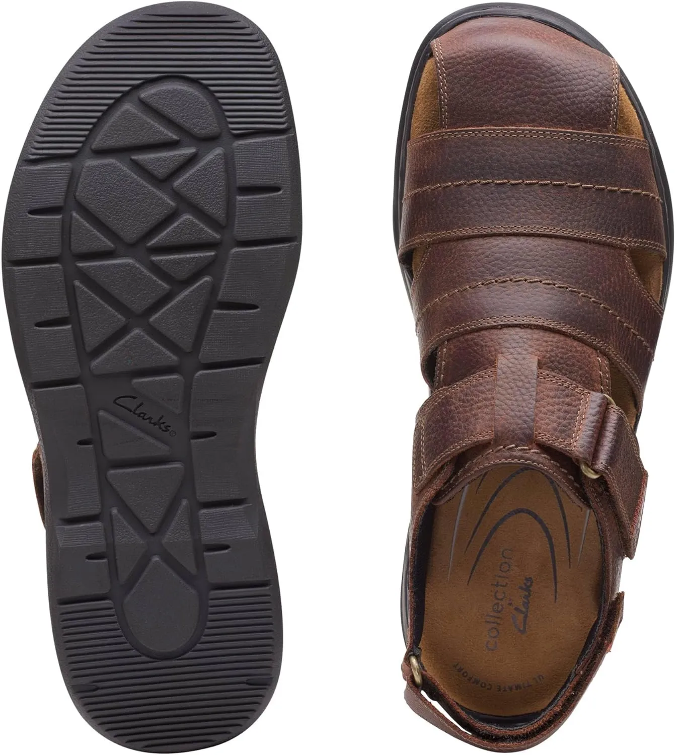Clarks Men's Hapsford Cove Fisherman Sandal