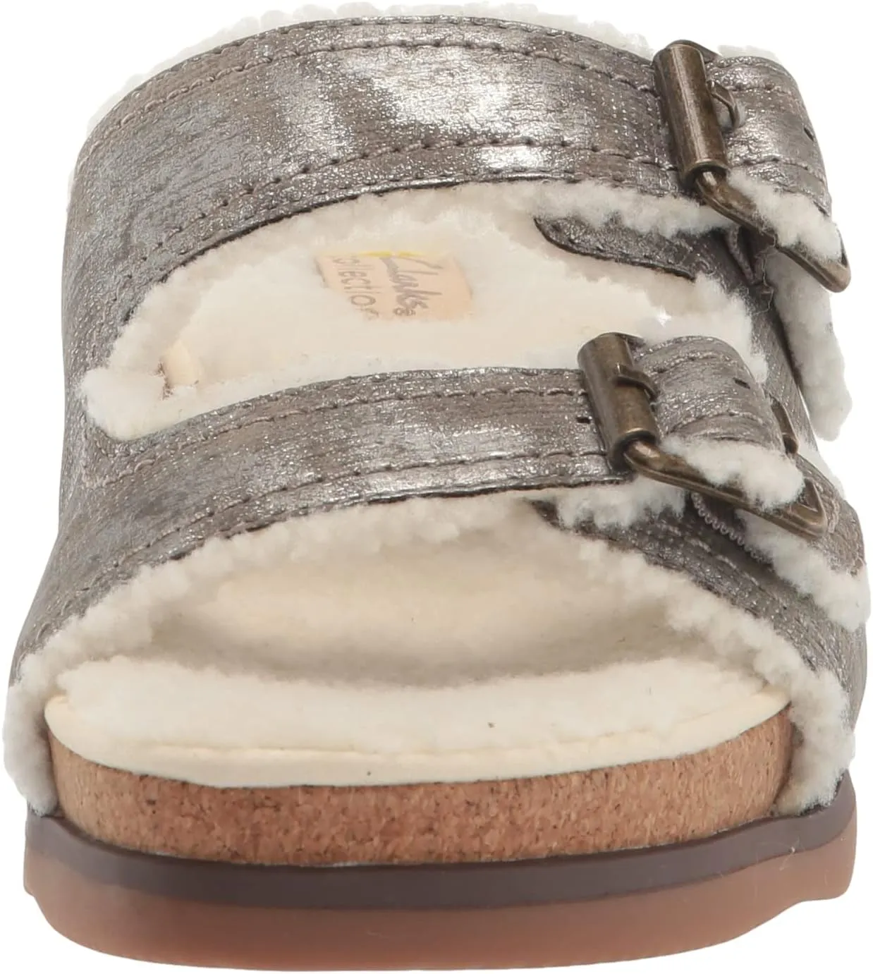 Clarks Women's Brynn Sparkle Flat Sandal