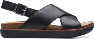 Clarks Women's Elayne Cross Flat Sandal