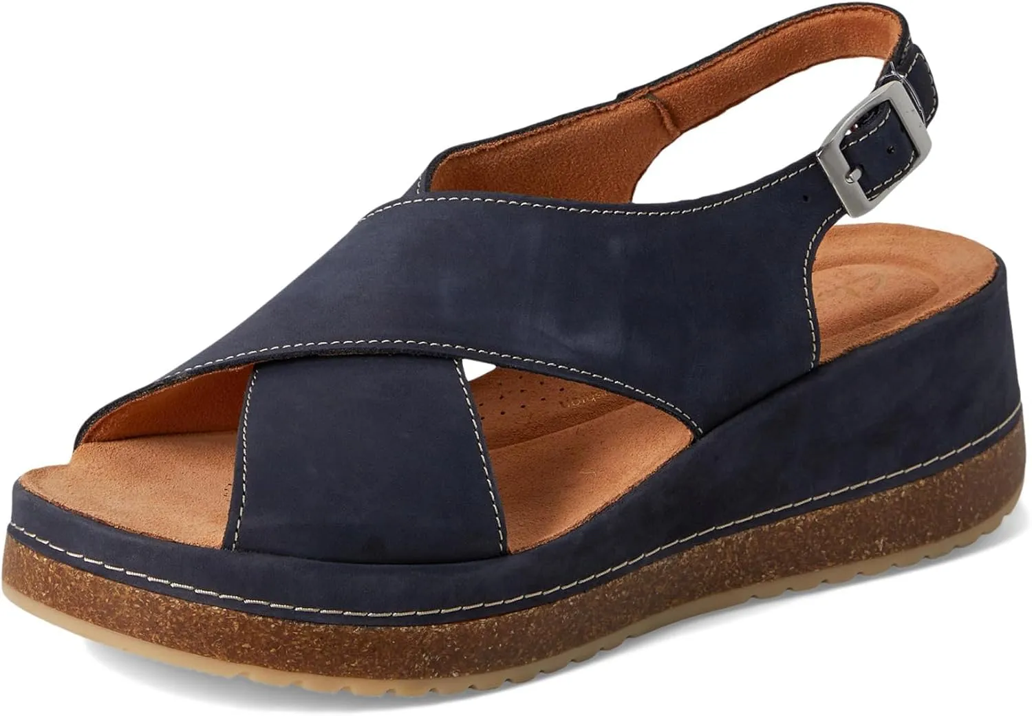 Clarks Women's Kassanda Step Wedge Sandal