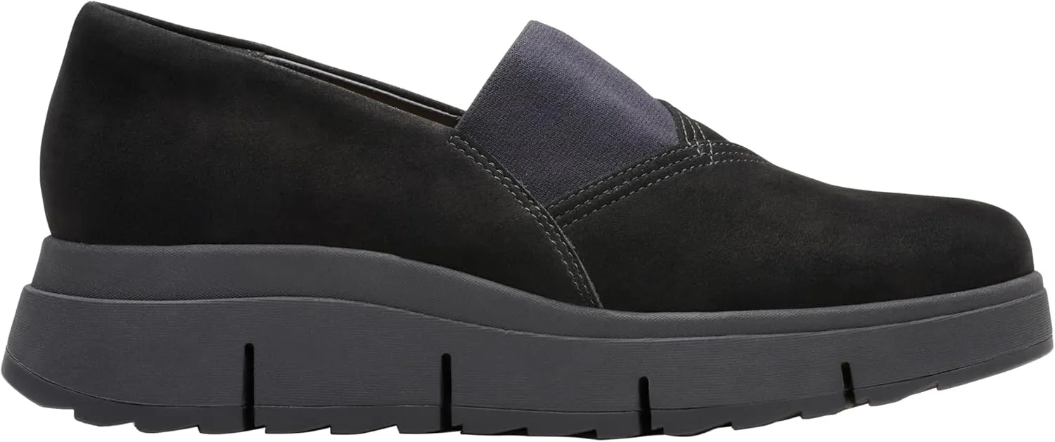 Clarks Women's Loriini West Slippers, black, 40.5 EU