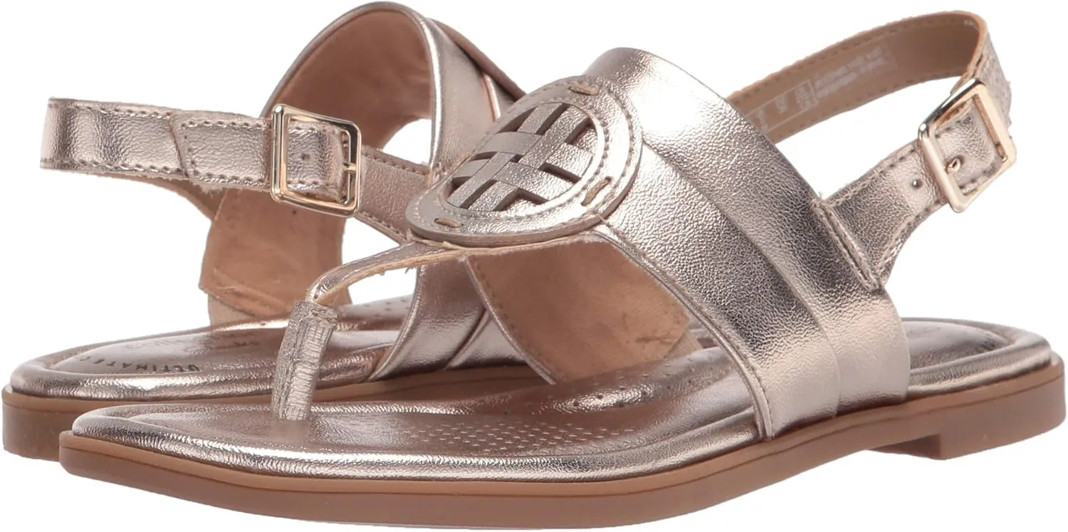 Clarks Women's Reyna Glam Flat Sandal
