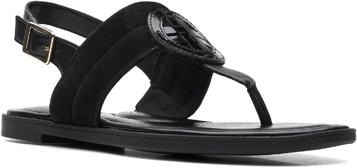 Clarks Women's Reyna Glam Flat Sandal