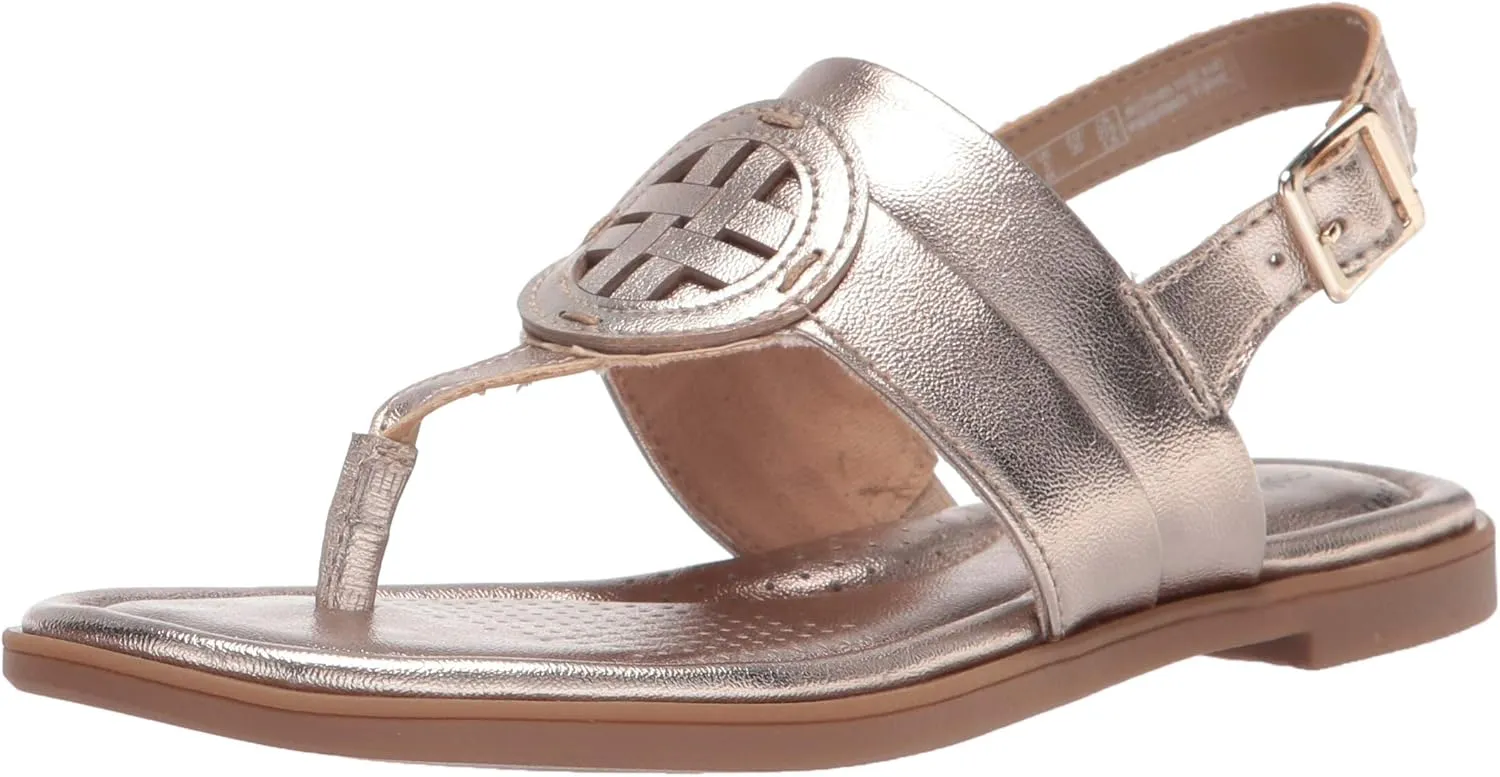 Clarks Women's Reyna Glam Flat Sandal