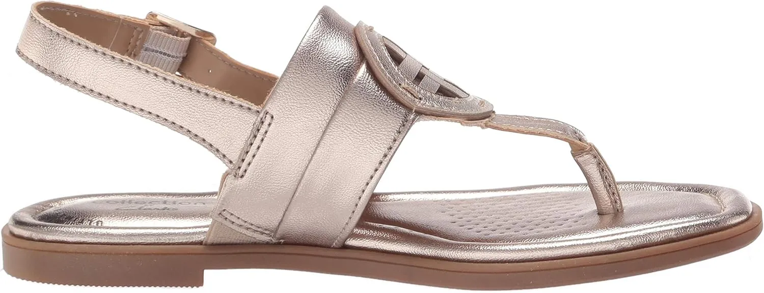 Clarks Women's Reyna Glam Flat Sandal