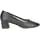 CLIFFS BY WHITE MOUNTAIN Shoes Vayda Women's Heel, Black/Leather, 9H M