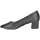 CLIFFS BY WHITE MOUNTAIN Shoes Vayda Women's Heel, Black/Leather, 9H M
