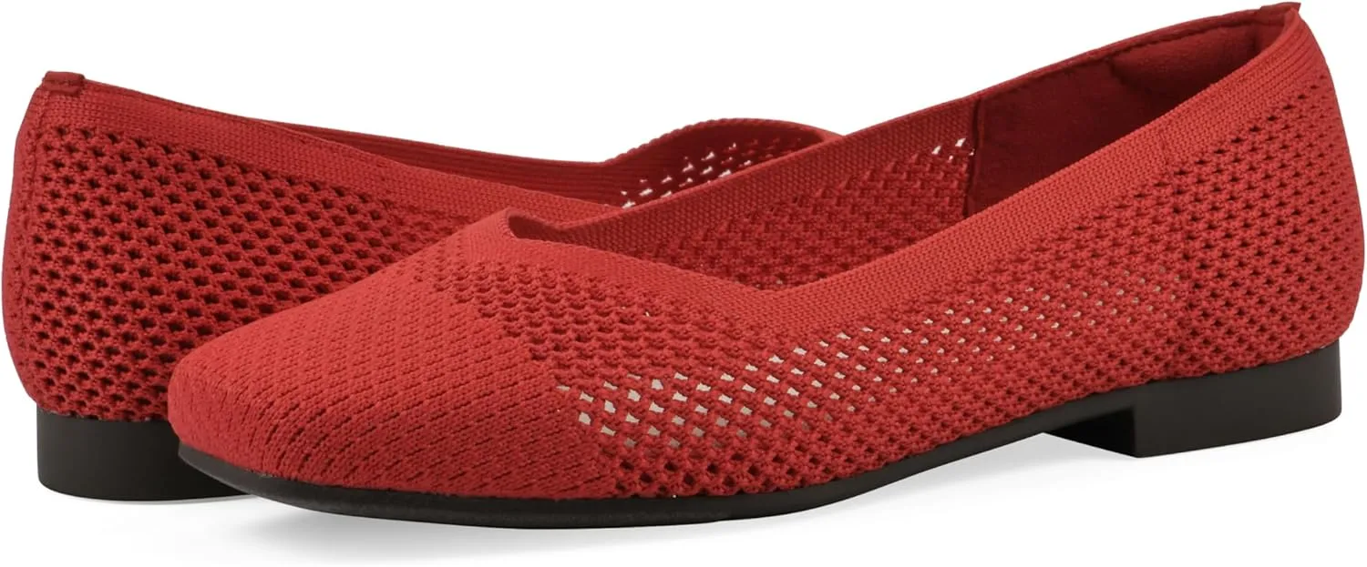 Cliffs by White Mountain Women's Beslee Knit Flat