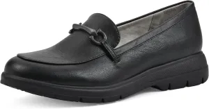 CLIFFS BY WHITE MOUNTAIN Women's Flow Cushioned Lug Sole Loafer Flat